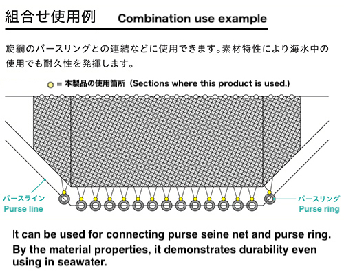 ステンレス製　スナップフック PAT. 漁具 まき網用金具