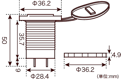 BMO ＵＳＢチャージャーソケットワニ口ケーブル付