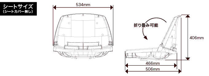 フィッシャーマンシート