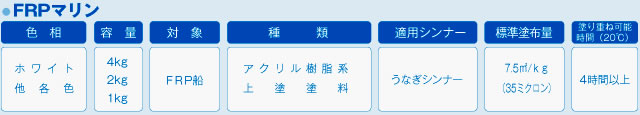 サービス ニッペ FRPマリン 日本ペイントマリン 2kgホワイト 船体塗料