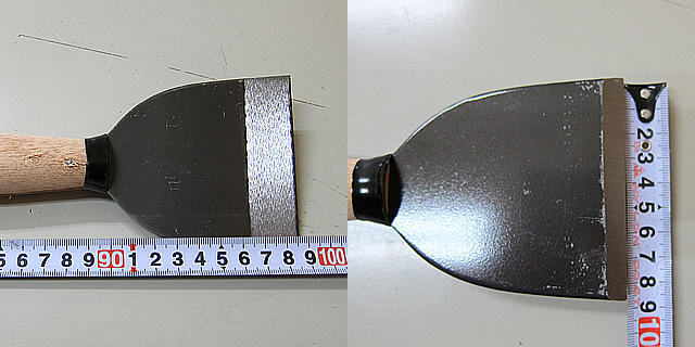 ケレン棒（全鋼） 刃85mm　柄900mm
