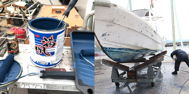 船底清掃