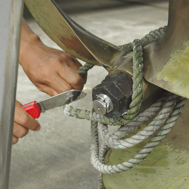 シーマンナイフ　ブルー PLASTIMO 36089A