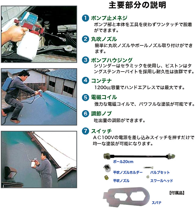 プレゼント 設備プロ王国 元払直送品 沖縄 離島除く SP-60L-C 精和産業 ダイヤフラムエアレス塗装機