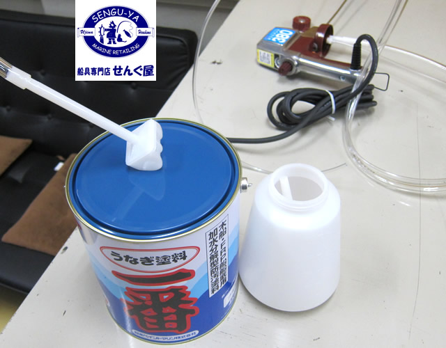 タフエアレス380デラックス 100V 電磁式エアレス 塗装機 【精和産業】 船具なら何でも揃う 魚探 船底塗料 ロープ 錨 スモールボート専門ショップ せんぐ屋