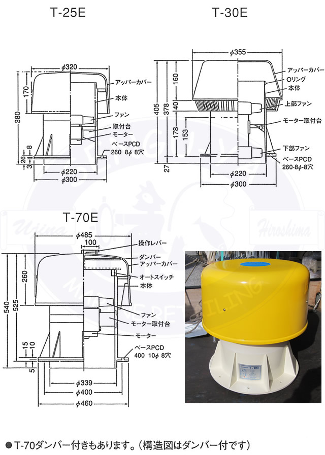 高澤製作所　クリーンファン　 24V　ベンチレーター