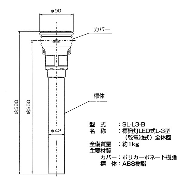 ゼニライト 浮標灯　L-3型